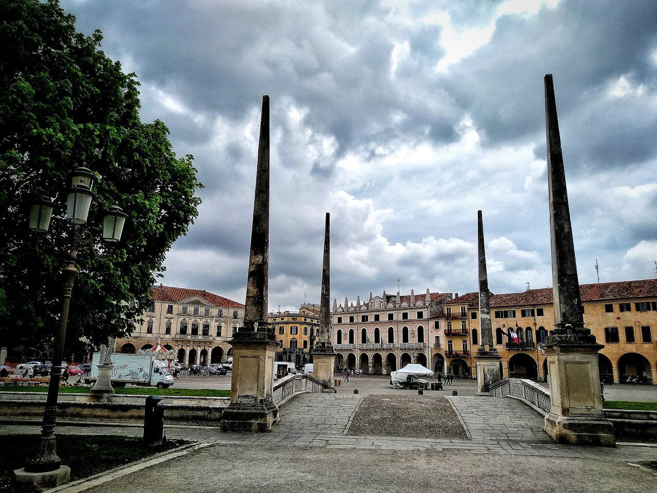 BUILDINGS AGAINST SKY