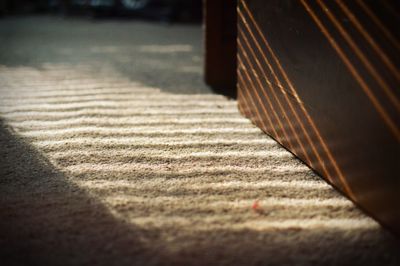 Surface level of white surface