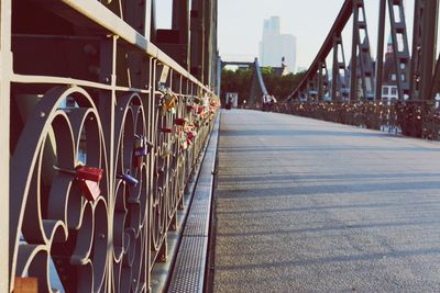 View of bridge in city