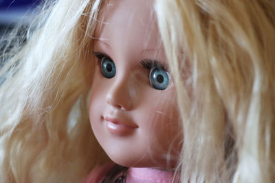 Close-up of young woman