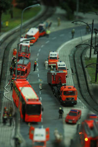 Traffic on road