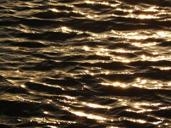 Full frame shot of swimming pool at sunset