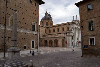 15/09/13, urbino, italy - s maria assunta catholic cathedral church. tourism concept