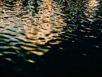 Full frame shot of rippled water