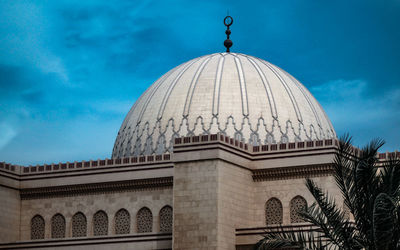 Low angle view of historical building against sky