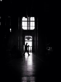 Full length of woman in bikini