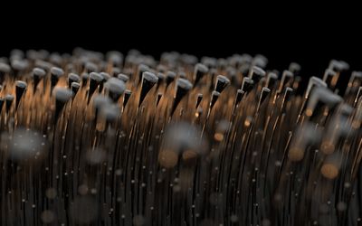 Close-up of machine