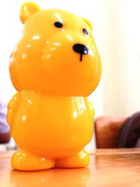 Close-up of toy