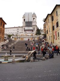 People on city street