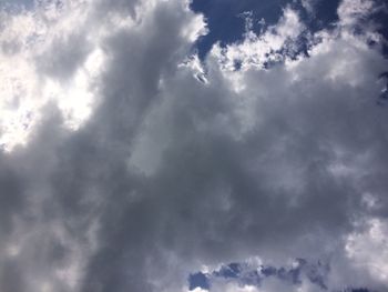 Low angle view of cloudscape