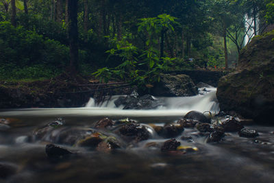 River near coban rondo waterfall