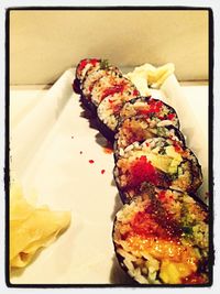 Close-up of food