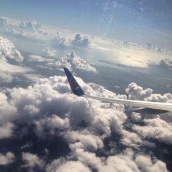 Scenic view of cloudy sky