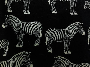 Full frame shot of zebras