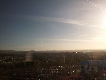 Cityscape at sunset