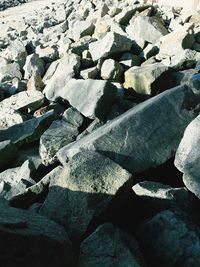 Full frame shot of rocks