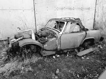 Old rusty car