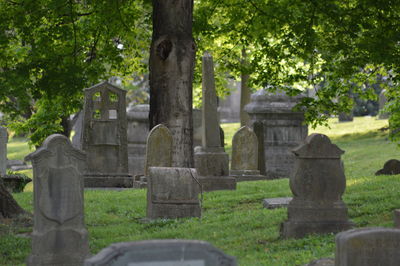 Monument in park