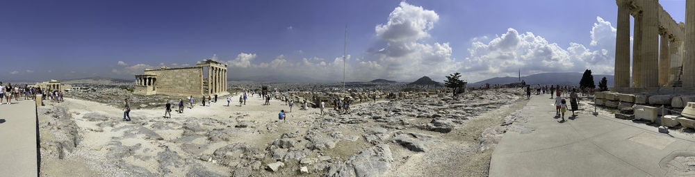 Panoramic view of city