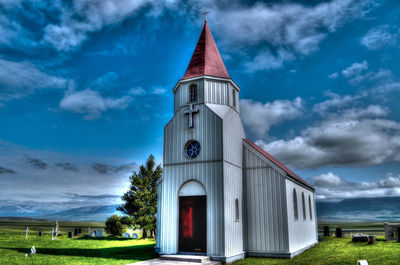 Exterior of building against sky