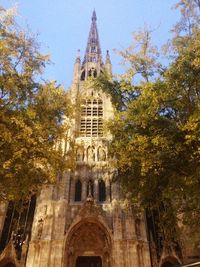 Low angle view of church