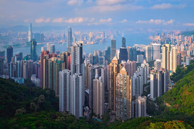 Cityscape against sky