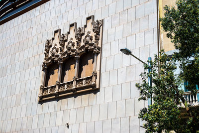 Low angle view of old building