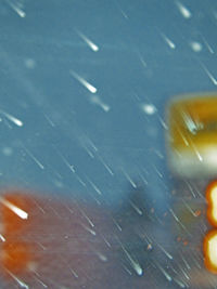 Close-up of water on table