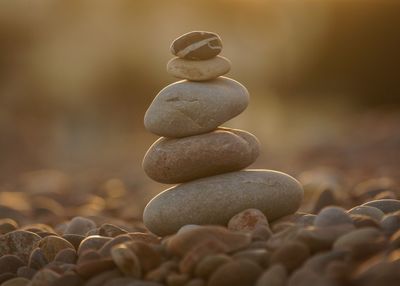 Stack of pebbles