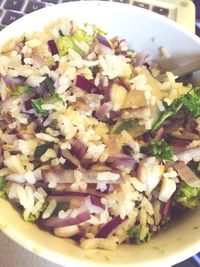 Close-up of food in bowl