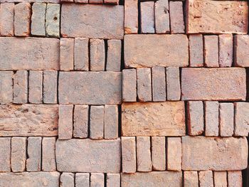Full frame shot of brick wall