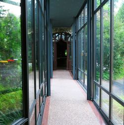 Corridor of building