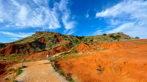 Gloss mountain trail