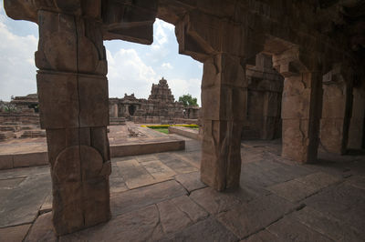 Old ruins of building