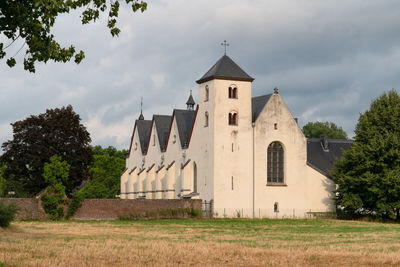 Historic church against sky, cologne, germany