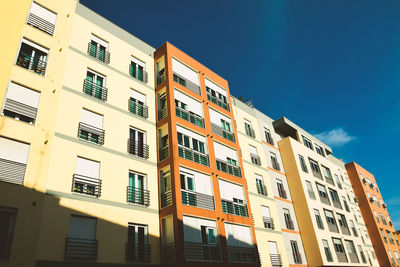 Low angle view of building against sky