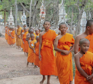 People in temple