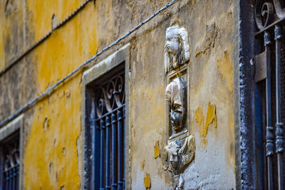 Full frame shot of old building