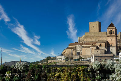 Panoramic view of buildings against sky