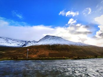 Snowy peak