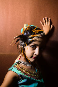 Kids fasion on traditional dress