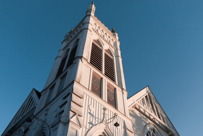 Beautiful white church building