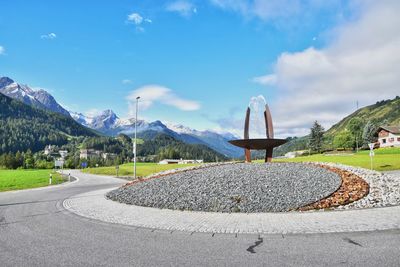 Panoramic view of landscape against sky