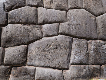 Full frame shot of stone wall