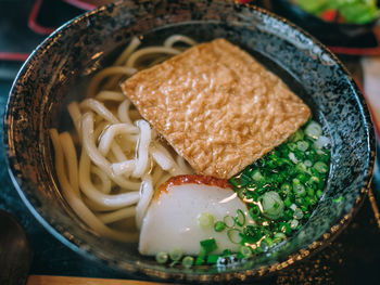 Close-up of food in plate