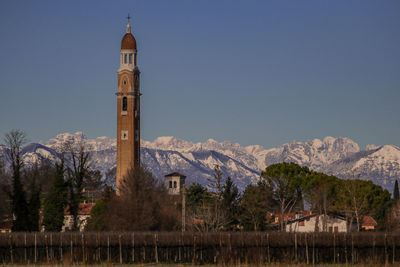 View of historic building against sky