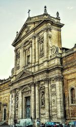 Low angle view of cathedral