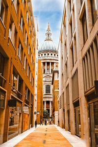 View of buildings in city