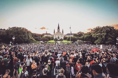 crowd