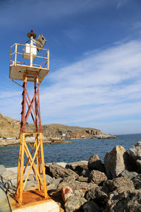 Harbour mole of chora sfakion, crete